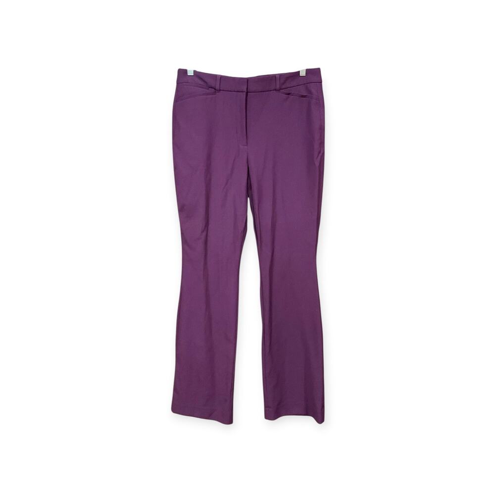 White House Black Market Pants Women Purple 12 Long